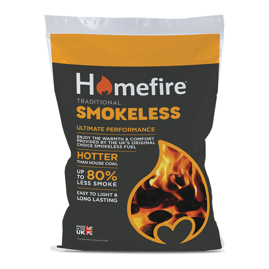 Premium Smokeless Coal 25KG | Homefire