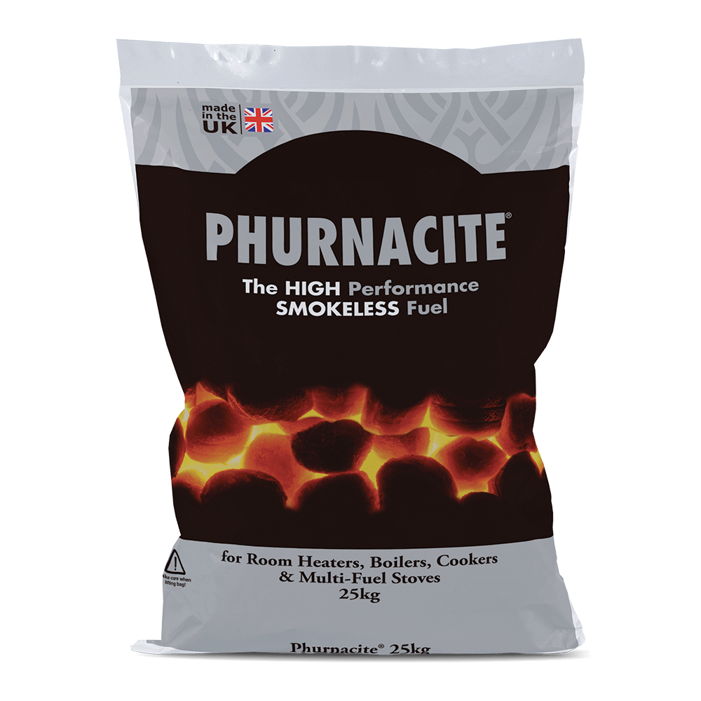 Phurnacite Smokeless Coal 25KG - High-Heat Briquettes