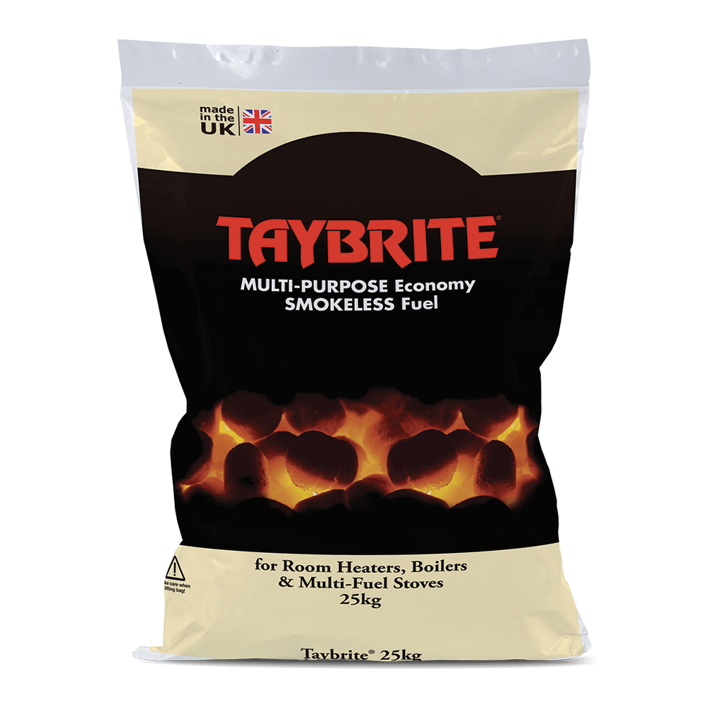 Taybrite Smokeless Coal 25KG - Multi-Purpose Fuel