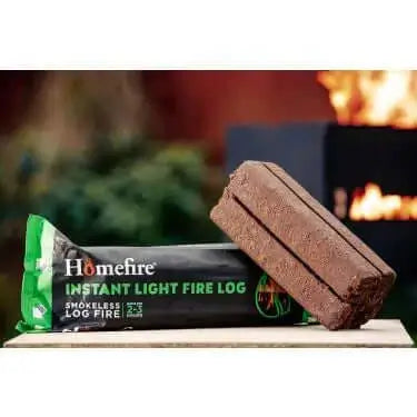 Instant Light Fire Logs 10 Pack - Hassle-Free Warmth