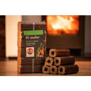 Eco-Friendly Homefire Shimada Heat Logs 12-Pack